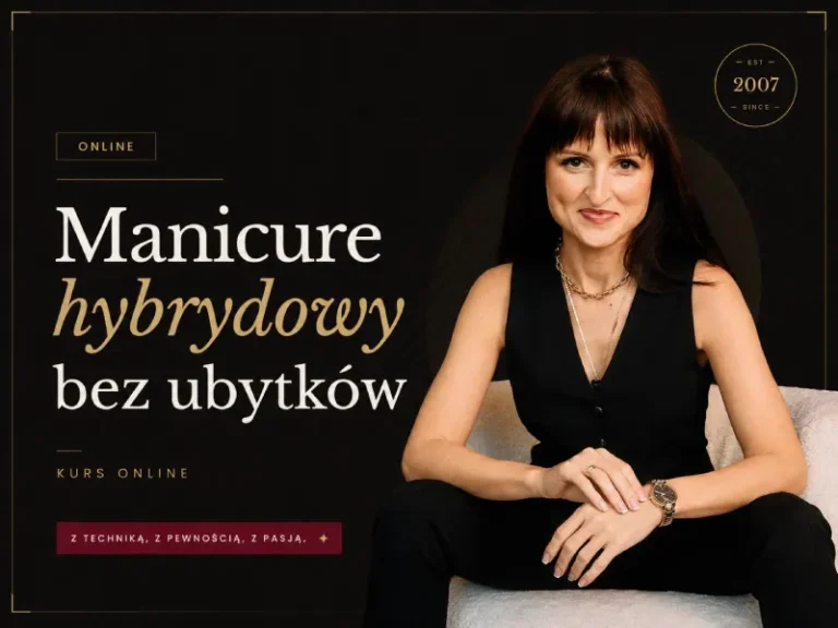 Manicure hybrydowy bez ubytków