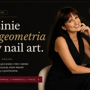 Linie i geometria w nail art